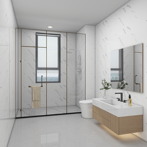 DUUEIHHUER 3D pegatinas de pared de espuma modernas Fácil instalación mármol Peel Stick fondos de pantalla impermeable duradero mate Interior de cocina - Product Image 3