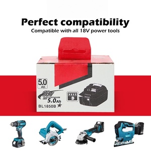 Batterie à capacité étendue 18V 5.0Ah adaptée aux outils sans fil <span class=keywords><strong>Makita</strong></span> 18V LXT, sûre et durable pour le travail industriel - Product Image 3
