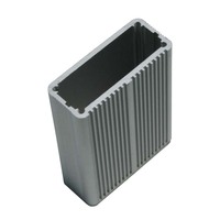 Boîtier d'amplificateur de module électrique Cintrage personnalisé Machine CNC Profilé en aluminium Extrudé Boîtier d'alimentation d'ampli