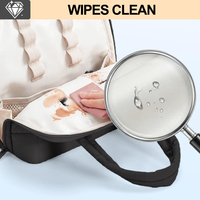 Sac de rangement portable double pliable pour maquillage, trousse de toilette de voyage avec compartiments pour les vacances