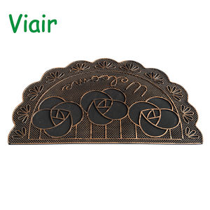 מסחרי מותאם אישית נגד החלקה entryway דלת מחצלות חצי עיגול חצי מעגל דלת מחצלת מסחרי - Product Image 6