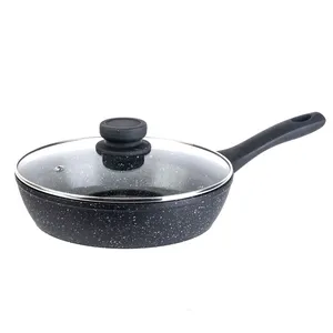 China Aluminum industrial tilting frying pan