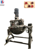 Huashang Custom 1500 Liter Stoomgejackete Kookketel van RVS, Mini Hoge Druk Stoomgejackete Ketel
