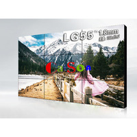 LD550DUN-TKB2 murale vidéo 3.5mm 55 pouces 5x5 Lcd mur vidéo multi panneau Tv mur pour bar KTV