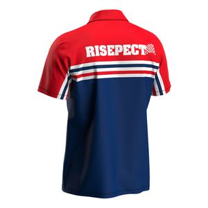 Maillots de course à manches courtes pour équipes sportives, sublimation, chemises de moto, polo moto en denim - Product Image 4