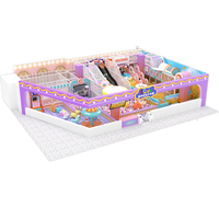 Parc de jeux intérieur pour enfants avec éclairage rotatif, garde-main électrique et accessoire de tonneau de tumbling à roulettes rotatives