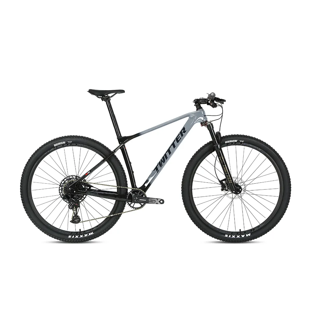 カーボンファイバー自転車マウンテンバイク29er15 17 1921インチフレーム12スピード油圧センターロックディスクブレーキmtbバイク