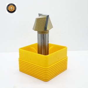 Mata <span class=keywords><strong>Router</strong></span> lurus Shank 1/2 "1/4",-mata bor bawah dapat disesuaikan pembersih & penggilingan CNC - Product Image 3