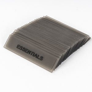 최소 수량 없음 맞춤 제작 양각 3D 문자 로고 소프트 의류 실리콘 고무 PVC 패치 - Product Image 5