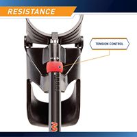 Appareil de musculation pour bras, poignets et avant-bras, équipement de gym à domicile - Cale multicolore 14,5"D x 6"W x 7,75"H