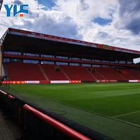 Écran LED Vidéo Mural Extérieur Pleine Couleur HD, Dalle pour Événements, Affichage LED de Scène Extérieure pour Stades de Football, de Soccer et Clôtures LED Sportives