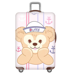 Housse de protection personnalisée pour valise, motif dessin animé, vente en gros, tendance, durable, mignonne, Duffy Bear Stella Lou - Product Image 6