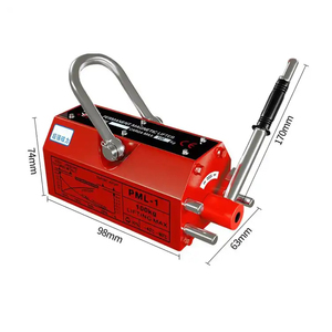 Nuevo elevador magnético de grúa portátil de 500Kg y 1 tonelada con imán permanente para levantar - Product Image 2