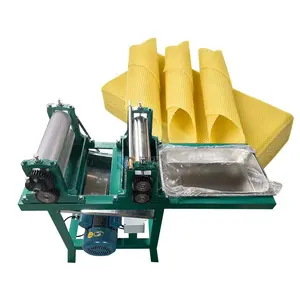 2024 Electric Beeswax Foundation and Flat Sheet Mill Roller Machine Beekeeping Tool Equipment Supplies