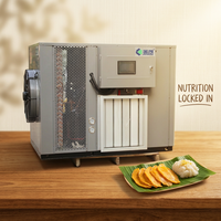 Déshydrateur automatique de durian à pompe à chaleur 150 kg avec écran tactile PLC pour durian séché de qualité export