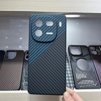 FY SPORT 3K sergé en Fiber de carbone coque de téléphone pour Vivo IQOO 12 caméra grand trou cratère aramide fibre IQOO10 pro coque de téléphone série