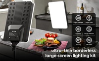 Éclairage Annulaire LED 24 Pouces, Panneau Lumineux Vidéo, Lampe d'Équipement Photographique 60W, Lumière d'Appoint LED de Studio pour Prise de Vues Photo, Vidéo et Film