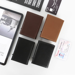 <span class=keywords><strong>Portafoglio</strong></span> Unisex in PU con Chiusura Antimagnetica, 3 Scomparti, <span class=keywords><strong>Grande</strong></span> Capacità, Borsa <span class=keywords><strong>da</strong></span> <span class=keywords><strong>Donna</strong></span>, Portamonete, Porta Documenti e Carte - Product Image 3