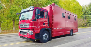 Camion de cuisine mobile HOWO 4X2 pour pompiers, restauration extérieure - Product Image 2