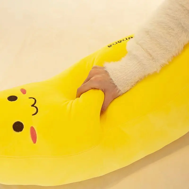 OEM ODM Novo Design Brinquedo de pelúcia de banana bonito por atacado brinquedos de pelúcia para presentes