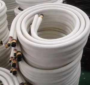 Tubo <span class=keywords><strong>de</strong></span> <span class=keywords><strong>cobre</strong></span> <span class=keywords><strong>de</strong></span> bobina <span class=keywords><strong>de</strong></span> panqueque <span class=keywords><strong>de</strong></span> aire acondicionado dividido Tubo aislado <span class=keywords><strong>de</strong></span> PE <span class=keywords><strong>de</strong></span> <span class=keywords><strong>5</strong></span>/<span class=keywords><strong>8</strong></span> "con servicios <span class=keywords><strong>de</strong></span> soldadura <span class=keywords><strong>de</strong></span> corte por flexión - Product Image 2