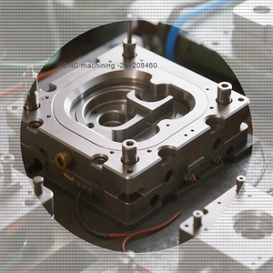 CNC Precision Machining *gw &amp;Plastic <strong>Injection</strong> Molding Mold/<strong>Parts</strong>/Components EnclosuresI &amp; Qz*Standard Metal Crafts Alloys - Product Image 1