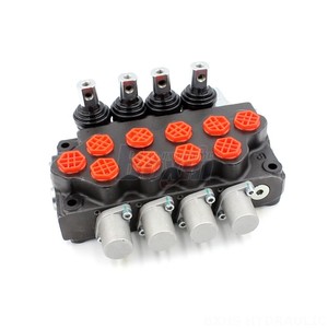 วาล์วควบคุมทิศทางไฮดรอลิกแบบหลายทาง Sd5 G38 45 ลิตร/นาที แบบแมนนวล 6 ทาง 315 บาร์ G3 8 สำหรับเครื่องจักรก่อสร้าง - Product Image 1