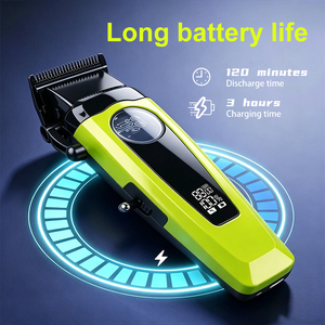 Tondeuse à <span class=keywords><strong>cheveux</strong></span> sans fil professionnelle MRY, moteur à rotor externe à faible bruit, outil de toilettage pour hommes avec écran LCD pour salon, hôtel, usage domestique - Product Image 4