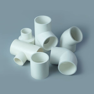 Conector de tubería de plástico y pvc de todos los tamaños, tubería de <span class=keywords><strong>codo</strong></span> de 90 grados para suministro de agua y drenaje - Product Image 2
