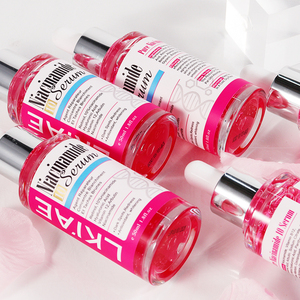 新着50mlヒアルロン酸フェイシャルスキンケアナイアシンアミドホワイトニングブライトニングアンチエイジングビタミンC韓国フェイスセラム - Product Image 4