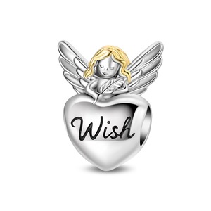Cute cartoon travel-themed pendant, set with zircon and made of white brass, suitable for jewelry making and gift-giving - Product Image 2