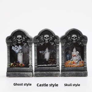 Barre lumineuse LED de bureau pour Halloween, lampe à vent <span class=keywords><strong>et</strong></span> pierre tombale créative, produit de veilleuse d'ambiance de maison hantée transfrontalière - Product Image 5