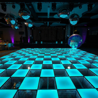 Piste de Danse LED Magnétique Modulaire Pixel Système d'Éclairage DJ pour Boîte de Nuit Scène avec Logiciel de Contrôle pour Événements et Location B2B
