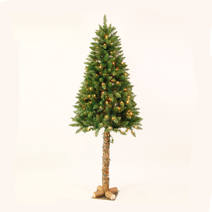 Xmas Trees Co-Arts Guangdong Outdoor Giant 7 Feet Slim Christmas Tree Arbol De Navidad Decoraciones creativas personalizadas Arboles - Product Image 6
