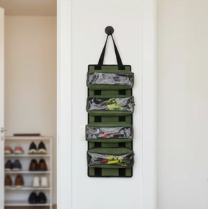 Sac de rangement à roulettes transfrontalier pour outils, en <span class=keywords><strong>toile</strong></span> Oxford, pour électricien, à suspendre dans la voiture, avec sangle réglable - Product Image 4