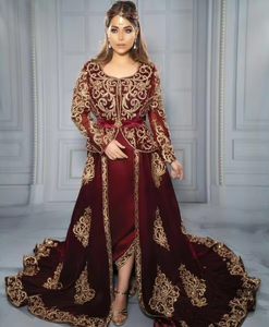 Libas lehenga choli ที่มีสไตล์สวยงามมีความยาวพื้นปักลาย zardozi สำหรับชุดแต่งงาน-2019อะซิเตท - Product Image 6