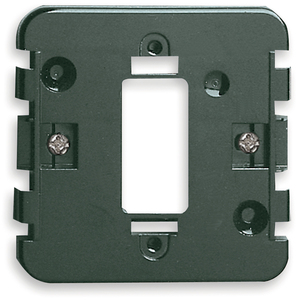Wall <b>Switch</b> Cover <b>Plate</b> 1 Gang Rocker Style Black Plastic Indoor Use - Product Image 1