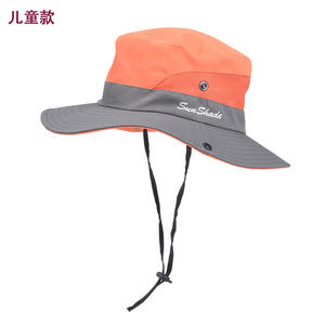 Sombrero <span class=keywords><strong>de</strong></span> pescador al aire libre con agujero <span class=keywords><strong>de</strong></span> <span class=keywords><strong>cola</strong></span> <span class=keywords><strong>de</strong></span> <span class=keywords><strong>caballo</strong></span> Bloqueador solar Sombrero <span class=keywords><strong>de</strong></span> cubo para senderismo Transpirable y cómodo - Product Image 4