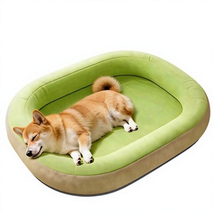 Summer Waterproof Breathable Extra-large Rectangular <b>Dog</b> <b>Bed</b> Tear-resistant <b>Mat</b> All-season Washable Cooling PP Cotton Solid Pet - Product Image 1