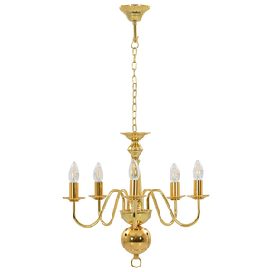 Designer Modern Industrial Farmhouse 5-<b>Light</b> Kitchen Island Lighting Fixture <b>Dining</b> Room White Chandelier Pendant <b>Light</b> - Product Image 4