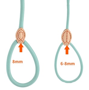 Correa y Collar para Perro de Nailon Resistente, Ligero, Transpirable, Ajustable, Antitirones, Cuerda Trenzada de PP para Paseos al Aire Libre - Product Image 5