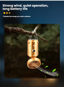 Lampu Camping Lipat <span class=keywords><strong>LED</strong></span> Tenaga Surya Multifungsi Konstruksi Logam Tahan Air IP44 Kontrol Jarak Jauh USB Dapat Diisi Ulang Power Bank - Product Image 4