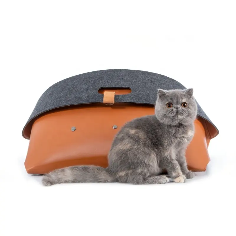 Individuelles Katzennest faltbar, zeitsparend, platzwirtschaftlich, Red Dot und iF Design Award Katzenmöbel für einfachere Pflege