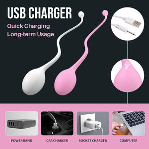 Massaggiatore a Uovo per Punto G, <span class=keywords><strong>Vibratore</strong></span> <span class=keywords><strong>Vaginale</strong></span> per Donne, Stimolatore per Capezzoli e Clitoride, Allenatore Kegel Vibrante, Giocattoli Sessuali per Adulti - Product Image 4