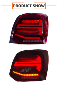 MJ pour Volkswagen VW <span class=keywords><strong>Polo</strong></span> <span class=keywords><strong>5</strong></span> feux arrière 2011 2018 feux arrière mise à niveau des clignotants <span class=keywords><strong>feu</strong></span> arrière LED <span class=keywords><strong>feu</strong></span> arrière - Product Image 4