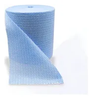 Chiffons de nettoyage bleus réutilisables et jetables pour la cuisine, les serviettes à vaisselle, les torchons pour la cuisine, la salle de bain, le nettoyage ménager
