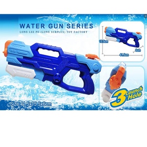Pistola de <span class=keywords><strong>Agua</strong></span> de Alta Presión de Gran Capacidad de 43 cm con 3 Orificios de Lanzamiento, Pistola de <span class=keywords><strong>Agua</strong></span> de Largo Alcance para Niños, Novedad de 2024 - Product Image 3