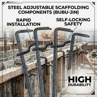 Pince de coffrage réglable robuste en acier Q235 pour le renforcement des poteaux et poutres en béton