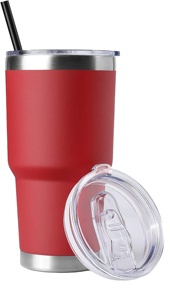 ถ้วยสุญญากาศสำหรับดื่มน้ำผลไม้30ออนซ์แก้วน้ำไวน์ปราศจากสาร BPA สำหรับงานปาร์ตี้กลางแจ้ง - Product Image 2