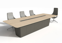 Tables et chaises de conférence modernes ajustables pour bureau, hôtel, salle de réunion et de conférence, table de bureau en bois